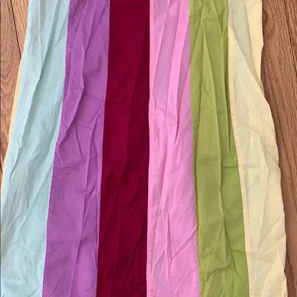 Women’s Original Penguin sleeveless halter dress multicolor boho 100% cotton 4 - Picture 2 of 4